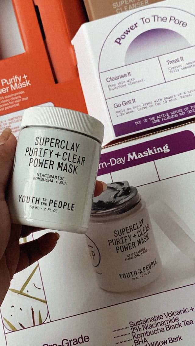 Youth To The People Superclay Purify + Clear Power Mask review photo by SrijitaS