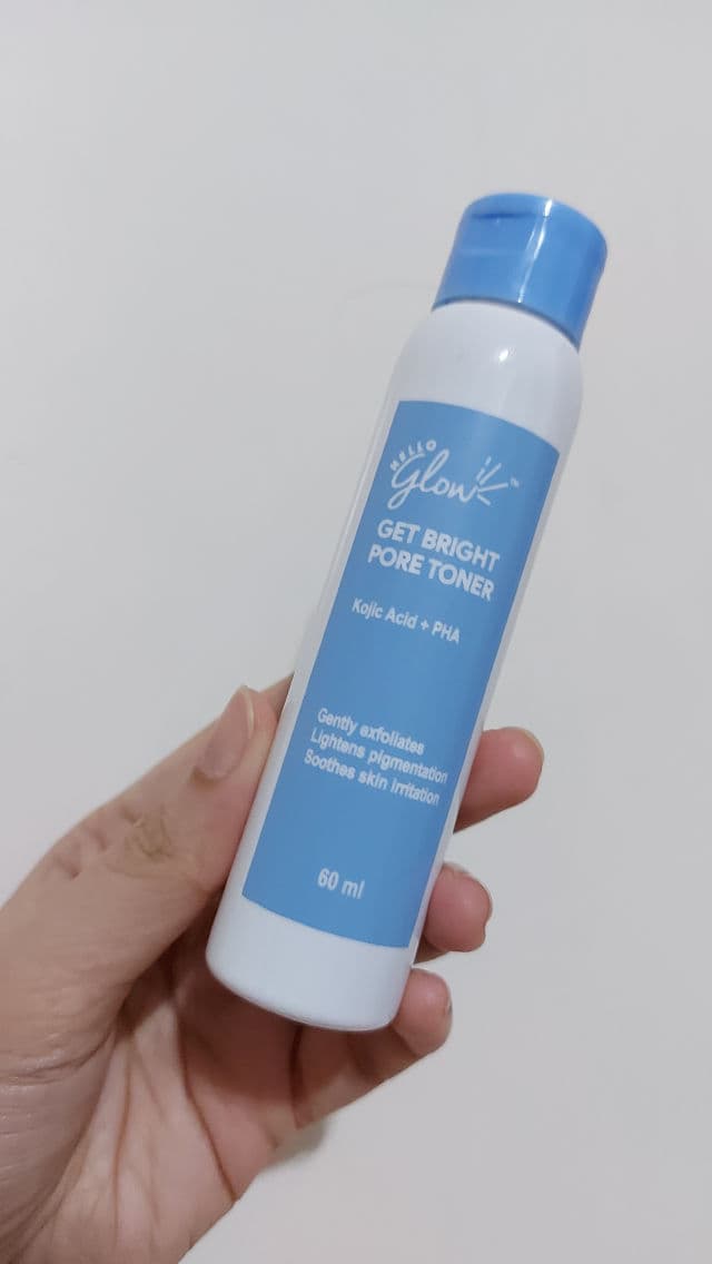 Hello Glow Get Bright Pore Toner review photo by SteffyDee