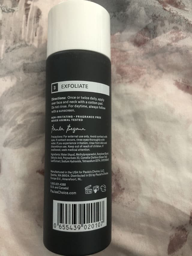 Paula's Choice Skin Perfecting 2% BHA Liquid Exfoliant review photo by StellaC
