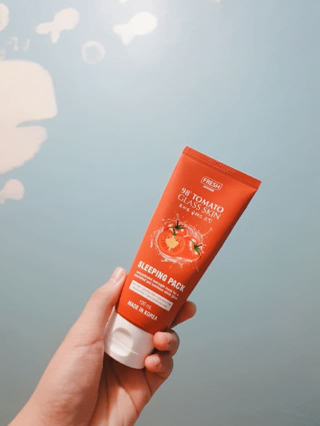 Fresh Skinlab Tomato Glass Skin Sleeping Pack review photo by Step
