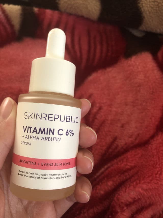 Skin Republic Vitamin C 6% & Alpha Arbutin 1.5% Serum review photo by Sumaiyataha