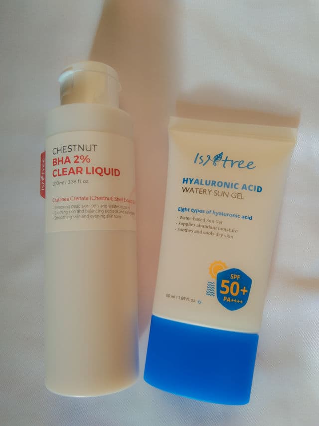 ISNTREE Chestnut BHA 2% Clear Liquid review photo by Sunflowerr