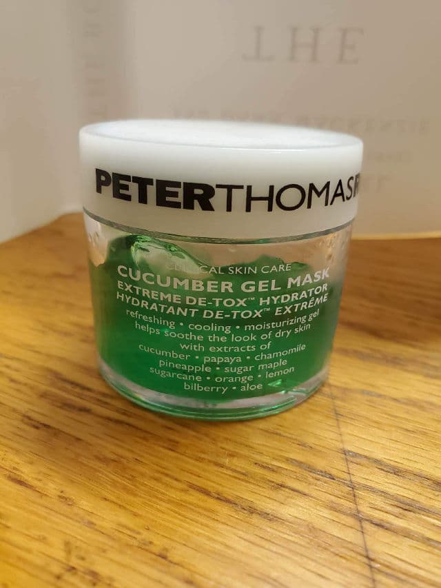 Peter Thomas Roth Cucumber Gel Mask Extreme Detoxifying Hydrator review photo by Sunnysideup1