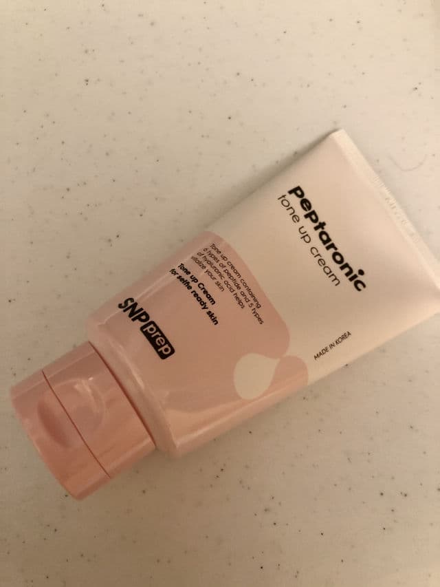 SNP Prep Peptaronic Tone Up Cream review photo by Sunnysideup1