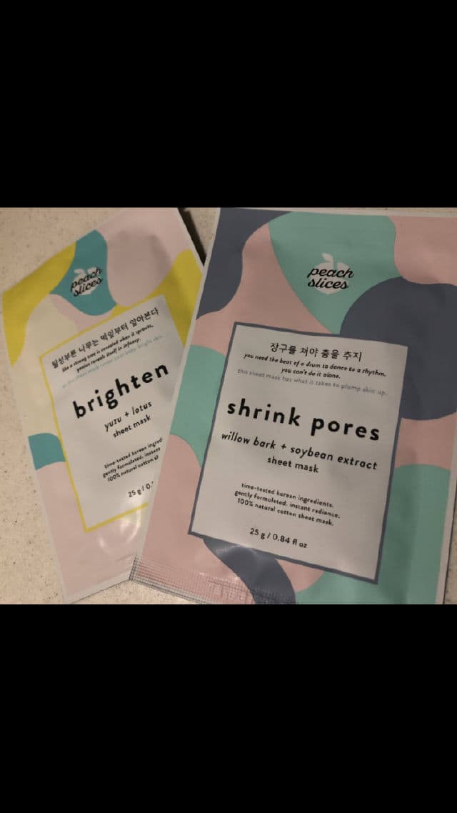 Peach Slices Shrink Pores Mask review photo by Sunnysideup1