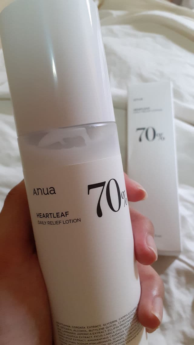 ANUA Heartleaf 70 Daily Relief Lotion review photo by Suriskinsdiary