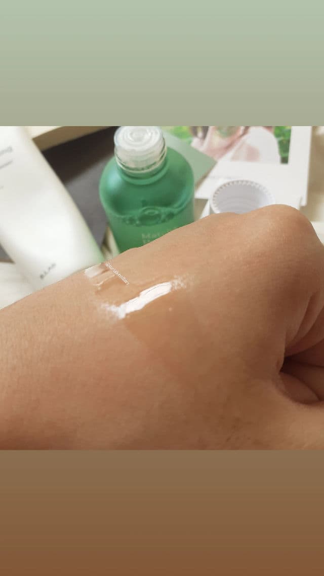 B_LAB Matcha Hydrating Facial Toner review photo by Suriskinsdiary