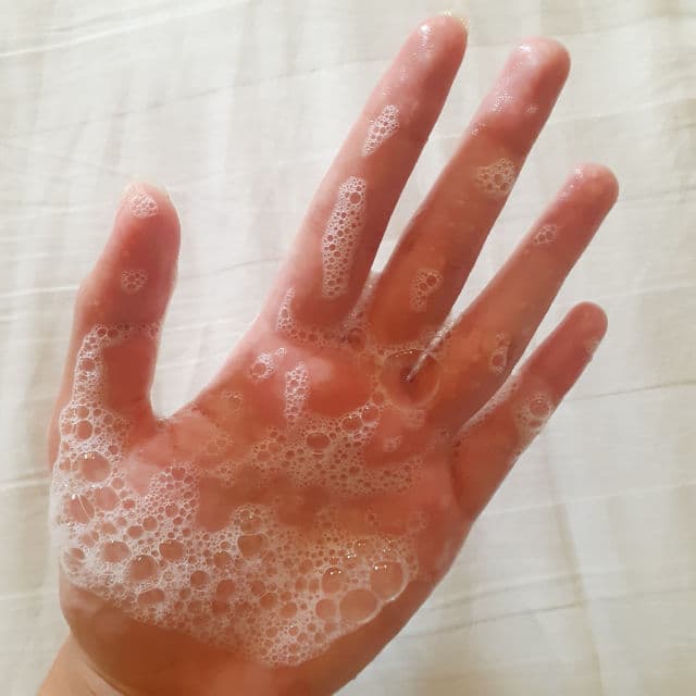 Abib Acne Foam Cleanser Heartleaf Foam review photo by Suriskinsdiary