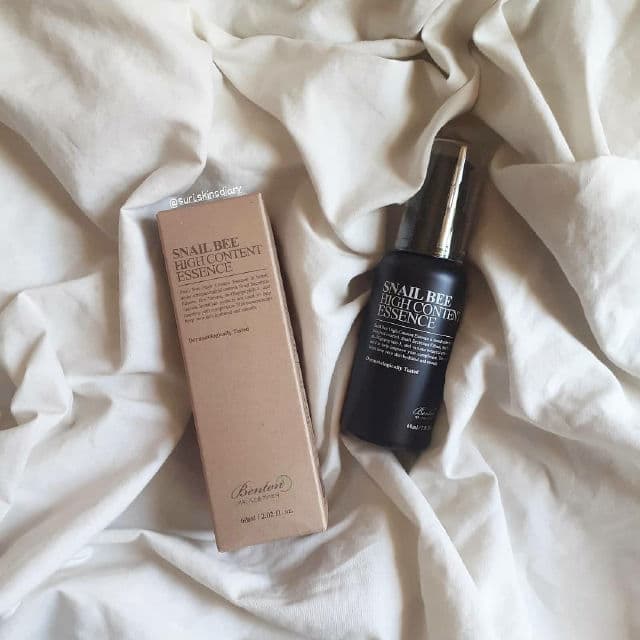 BENTON Snail Bee High Content Essence review photo by Suriskinsdiary
