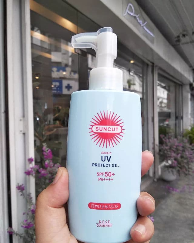 Kose Suncut Ultra UV Aqualy Protect Gel SPF50+ PA++++ review photo by Sussi