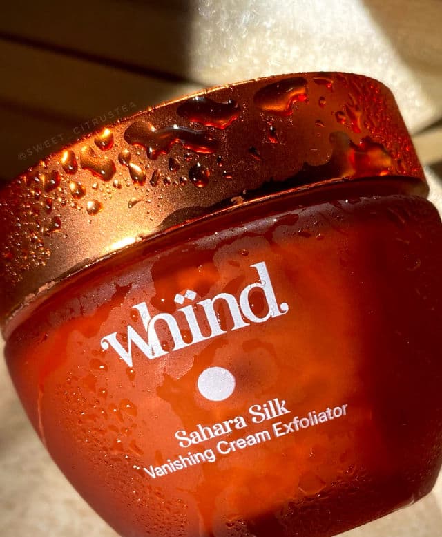 Whind Sahara Silk Vanishing Cream Exfoliator review photo by SSweetCitrusTea