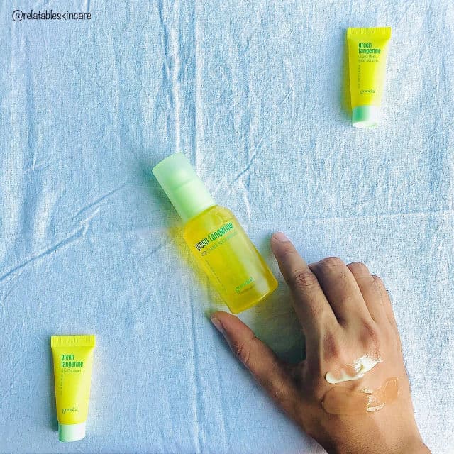 GOODAL Green Tangerine Vita C Dark Spot Care Serum review photo by TAABS