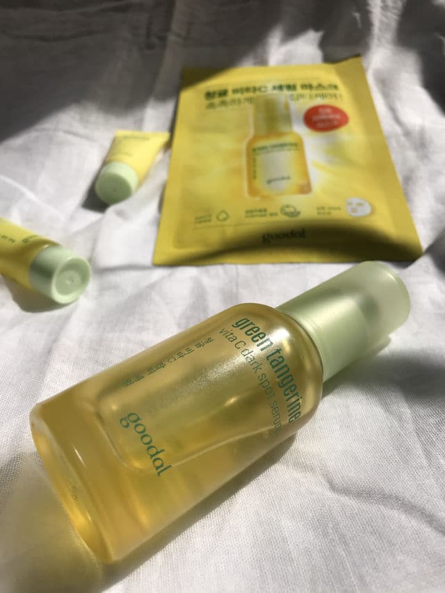 GOODAL Green Tangerine Vita C Dark Spot Care Serum review photo by TAABS
