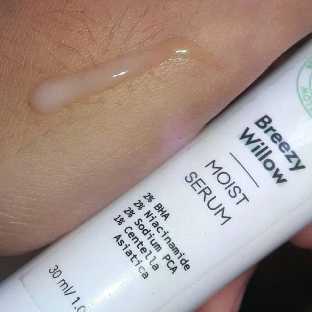 Noola Breezy Willow Moist Serum review photo by Tamekari