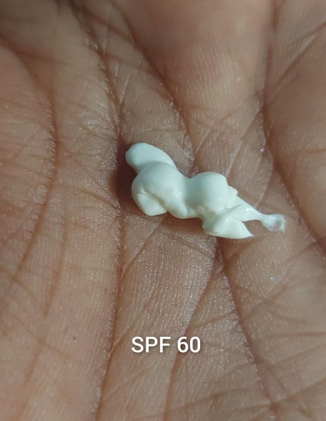 Minimalist SPF 60 + Silymarin review photo by Tapaswini