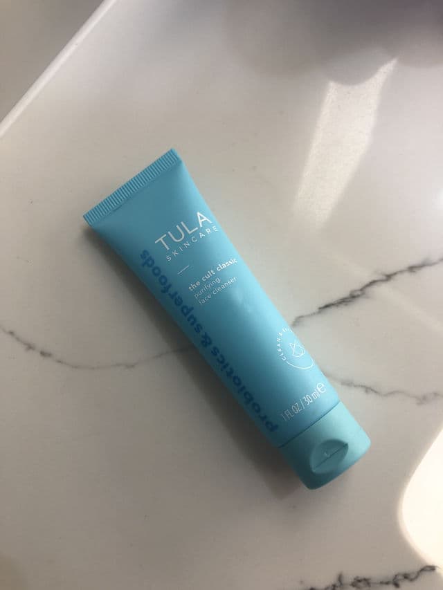 TULA Skincare The Cult Classic Purifying Face Cleanser review photo by TaraSmalls