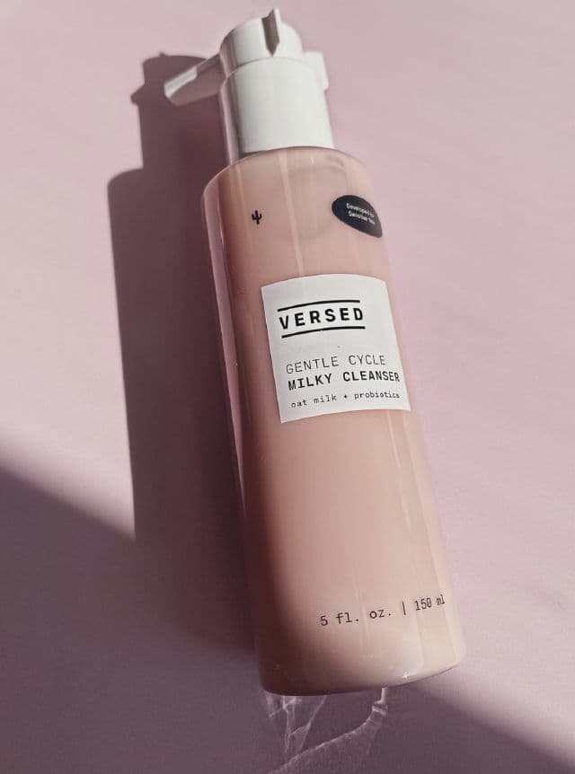 Versed Gentle Cycle Milky Cleanser review photo by TheBeePlan