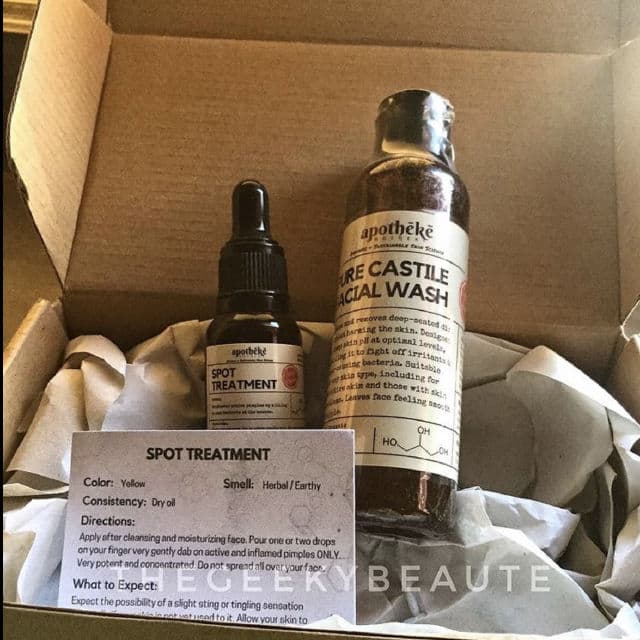 Apotheke Science Spot Treatment review photo by TheGeekyBeaute