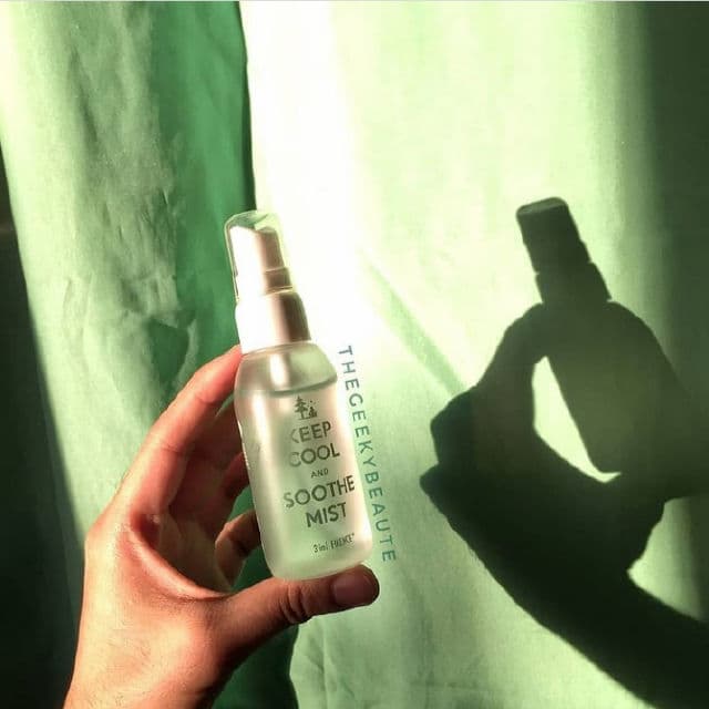 Keep Cool Soothe Fixence Mist review photo by TheGeekyBeaute