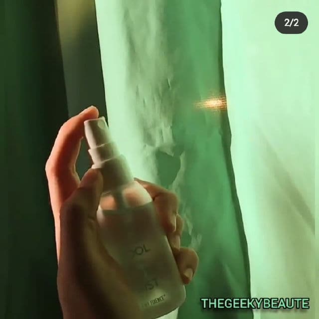 Keep Cool Soothe Fixence Mist review photo by TheGeekyBeaute