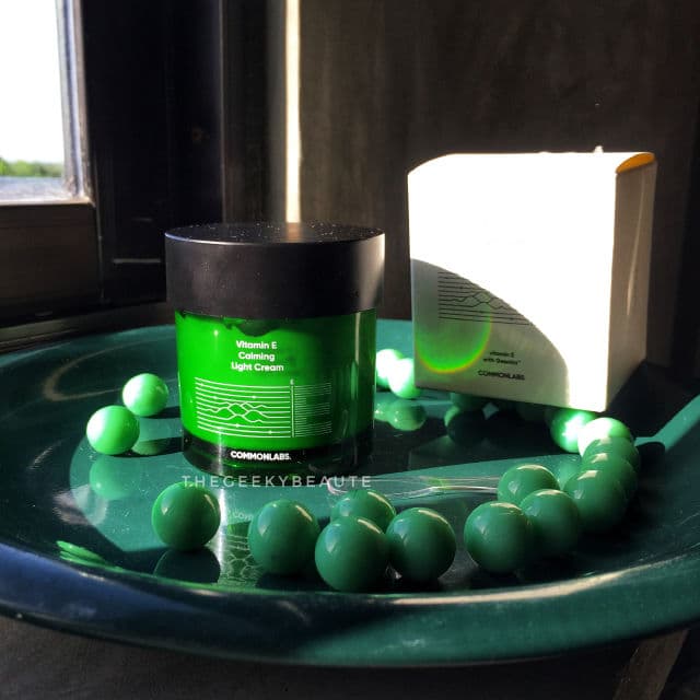 COMMONLABS Vitamin E Calming Light Cream review photo by TheGeekyBeaute