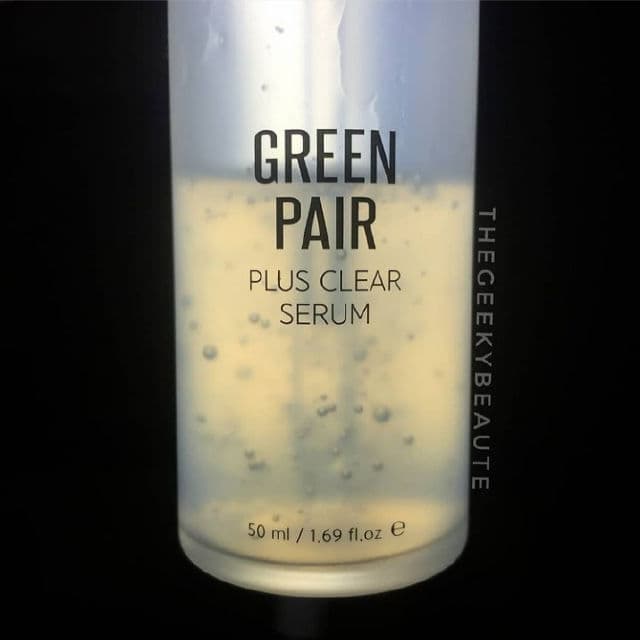 Nacific Green Pair Plus Clear Serum review photo by TheGeekyBeaute