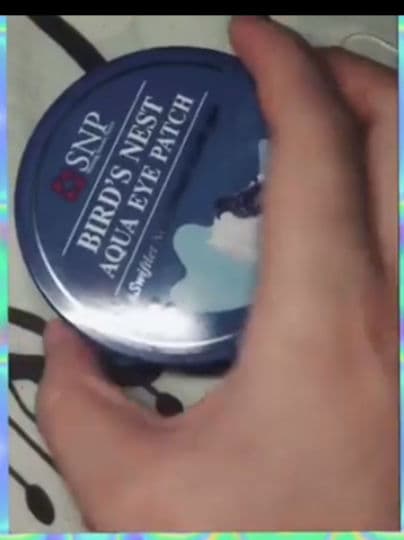 SNP Bird's Nest Aqua Eye Patch review photo by TheGeekyBeaute