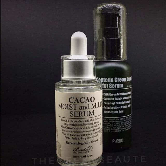 BENTON Cacao Moist and Mild Serum review photo by TheGeekyBeaute