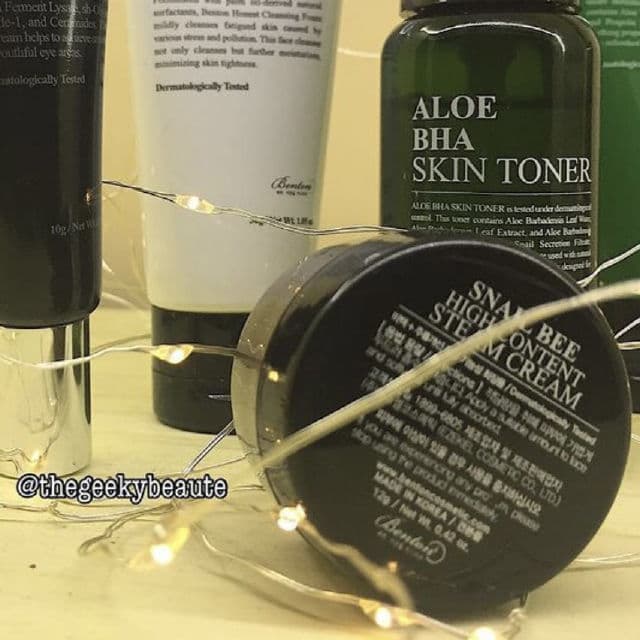 BENTON Snail Bee High Content Steam Cream review photo by TheGeekyBeaute