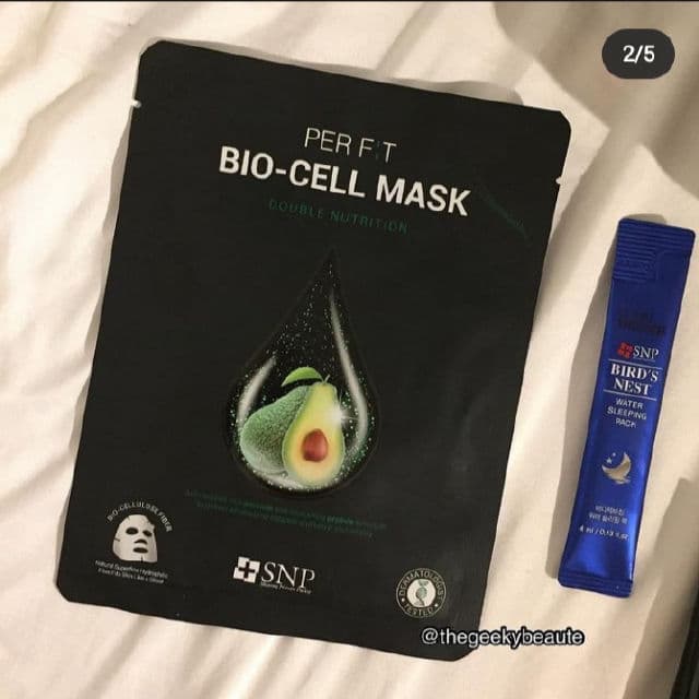 SNP Per F:T Bio-Cell Sheet Mask Double Nutrition review photo by TheGeekyBeaute