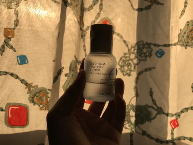 COSRX Hydrium Watery Toner review photo by TheGeekyBeaute