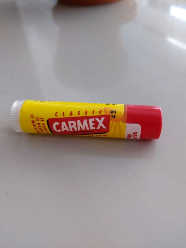 Carmex Moisturizing Lip Balm Stick SPF 15 Original review photo by TheLittleChikk