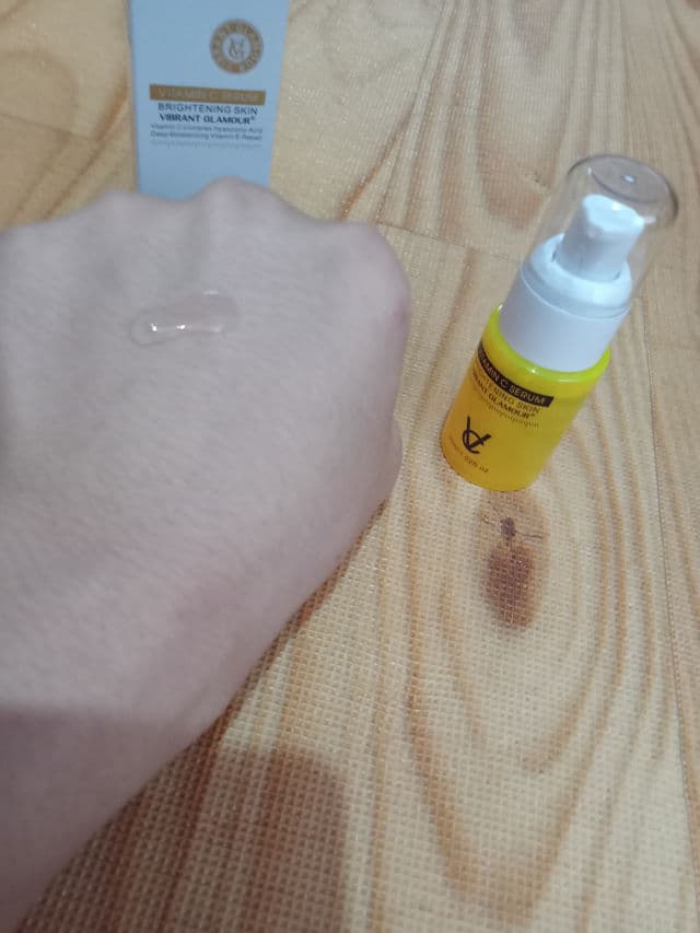Vibrant Glamour Vitamin C Whitening Serum review photo by skincarewithme56