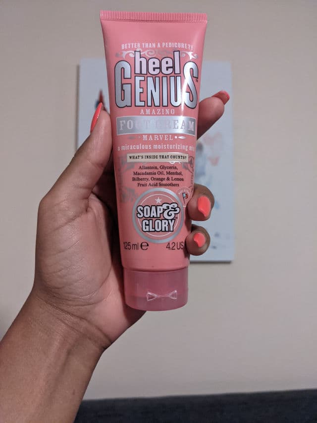Soap & Glory Heel Genius Amazing Foot Cream review photo by TinaG007
