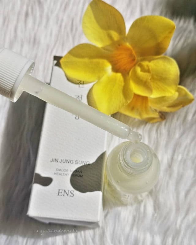 ENS Jin Jung Sung Omega Vegan Healthy Serum review photo by Trace