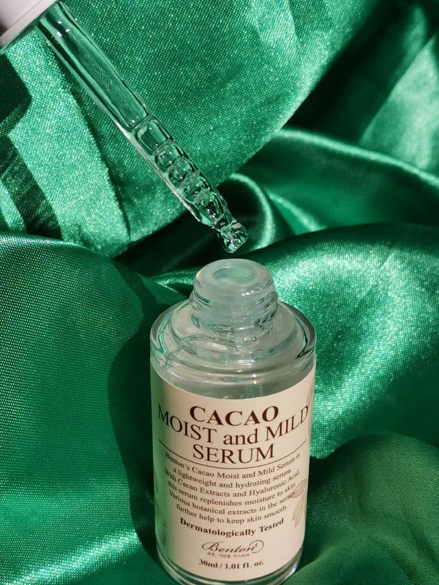 BENTON Cacao Moist and Mild Serum review photo by Trace