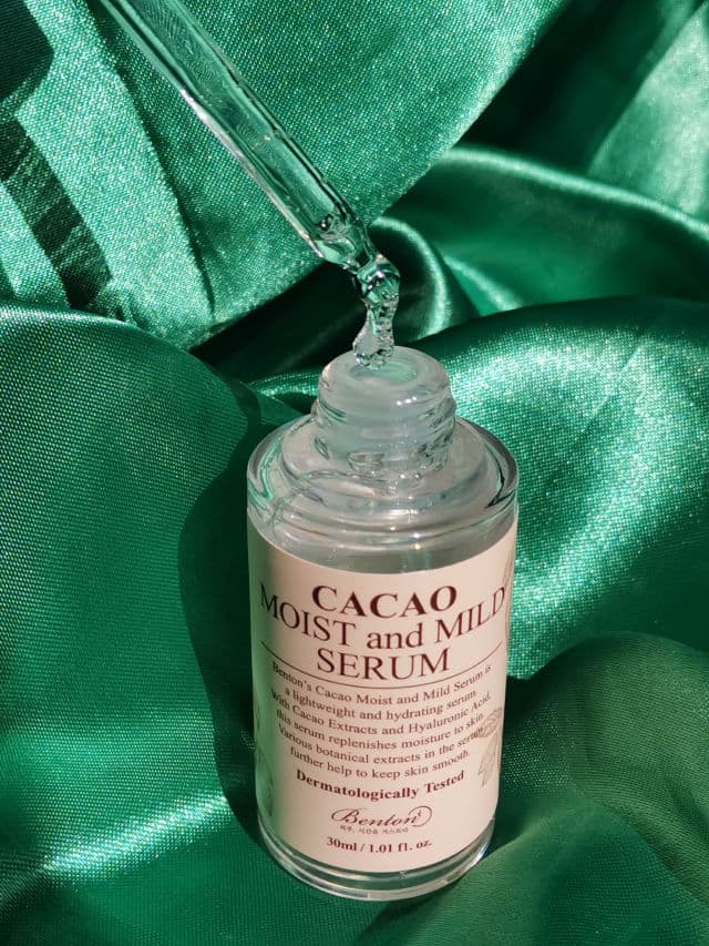 BENTON Cacao Moist and Mild Serum review photo by Trace
