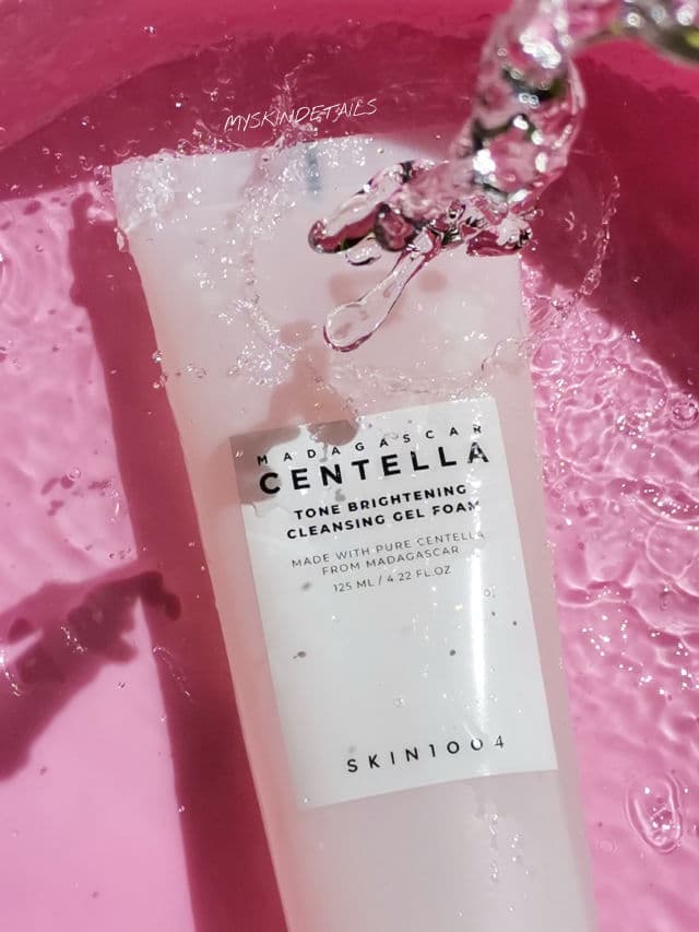 SKIN1004 Madagascar Centella Tone Brightening Cleansing Gel Foam review photo by Trace