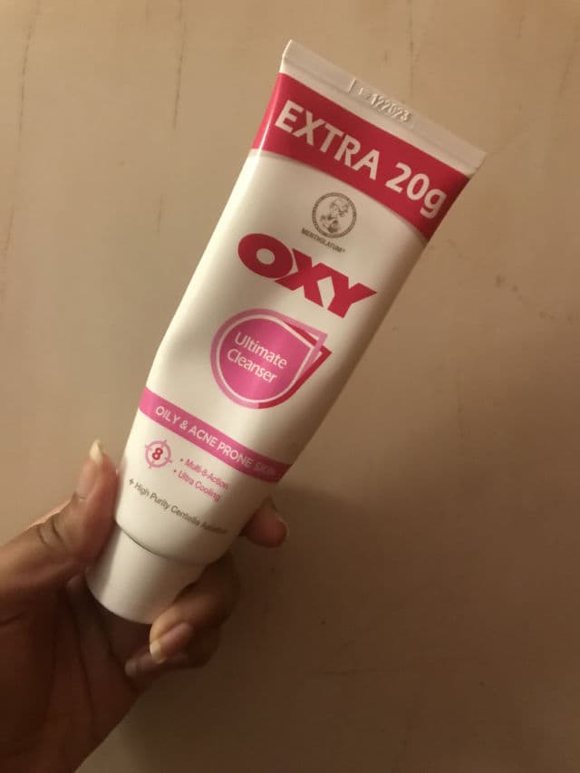 OXY Ultimate Cleanser review photo by Trulyyourskin