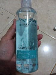 Wardah Nature Daily Seaweed Cleansing Micellar Water review photo by Tyaa