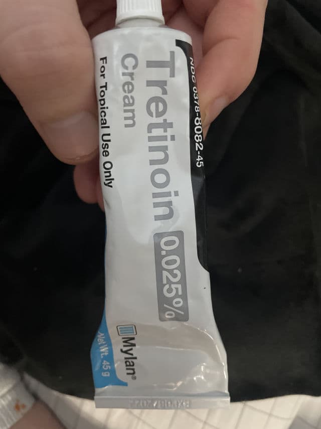 Mylan Tretinoin 0.025% Cream review photo by JBerg612