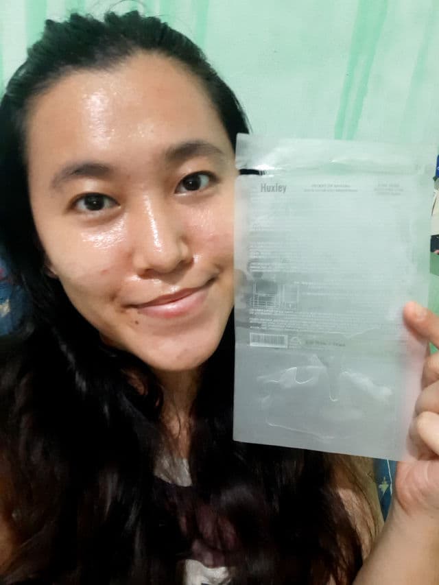Huxley Oil and Extract Mask review photo by Uniimala