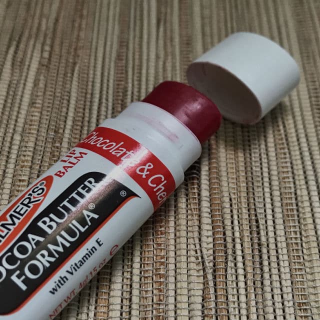 Palmer's Dark Chocolate and Cherry Cocoa Butter Formula Ultra Moisturizing Tinted Lip Balm review photo by Skincarebuddy07