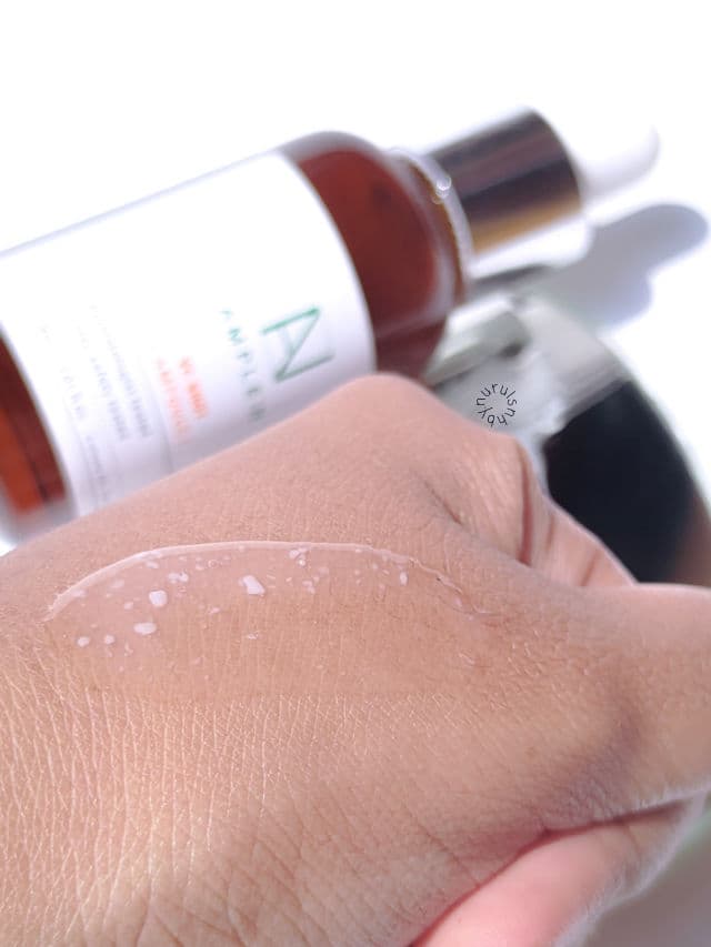 AMPLE:N VC Shot Ampoule review photo by Updateskincare