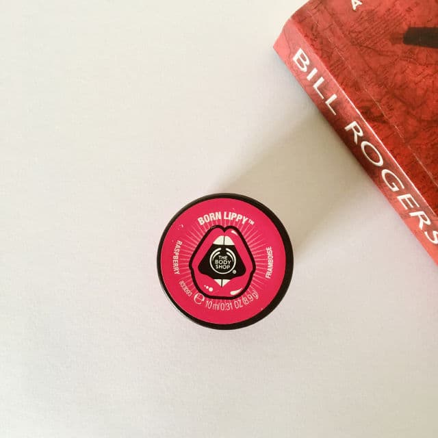 The Body Shop Born Lippy Pot Lip Balm - Raspberry review photo by Vaidehi