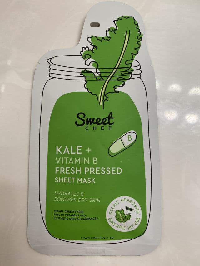 Sweet Chef Kale + Vitamin B Fresh Pressed Sheet Mask review photo by Veracity
