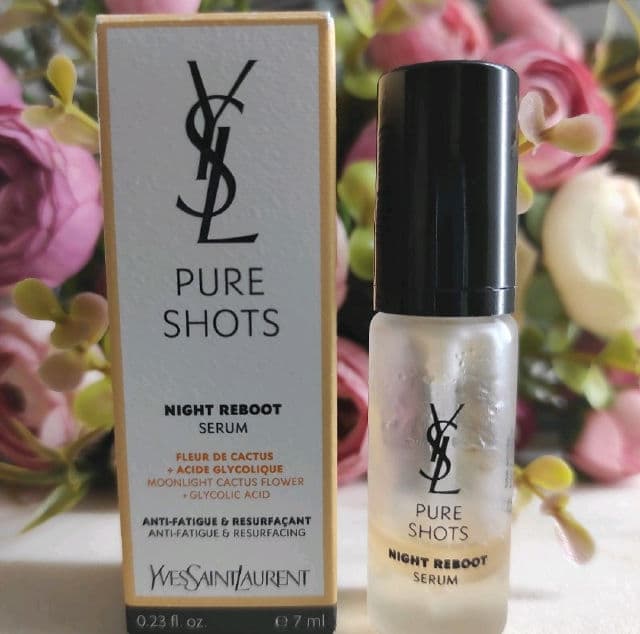 YSL Beauty Pure Shots Night Reboot Resurfacing Serum review photo by Viktoryia