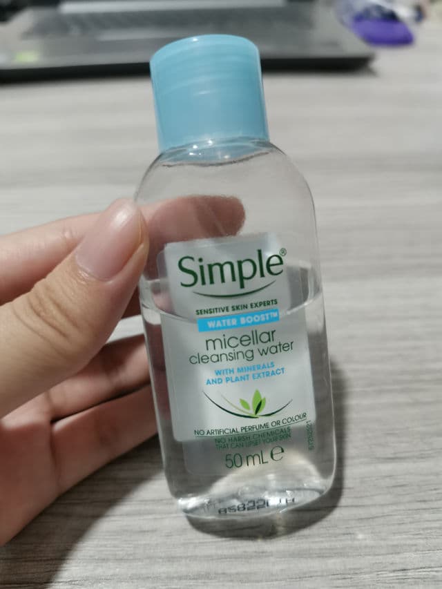 Simple Water Boost Micellar Water review photo by Wennie