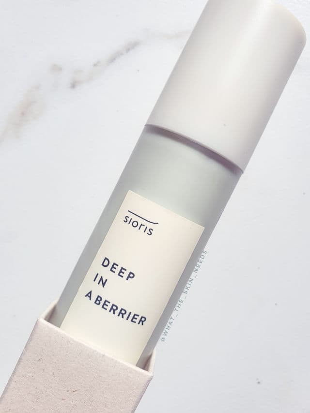 Sioris Deep In A Barrier Cream	 review photo by WhatTheSkinNeeds