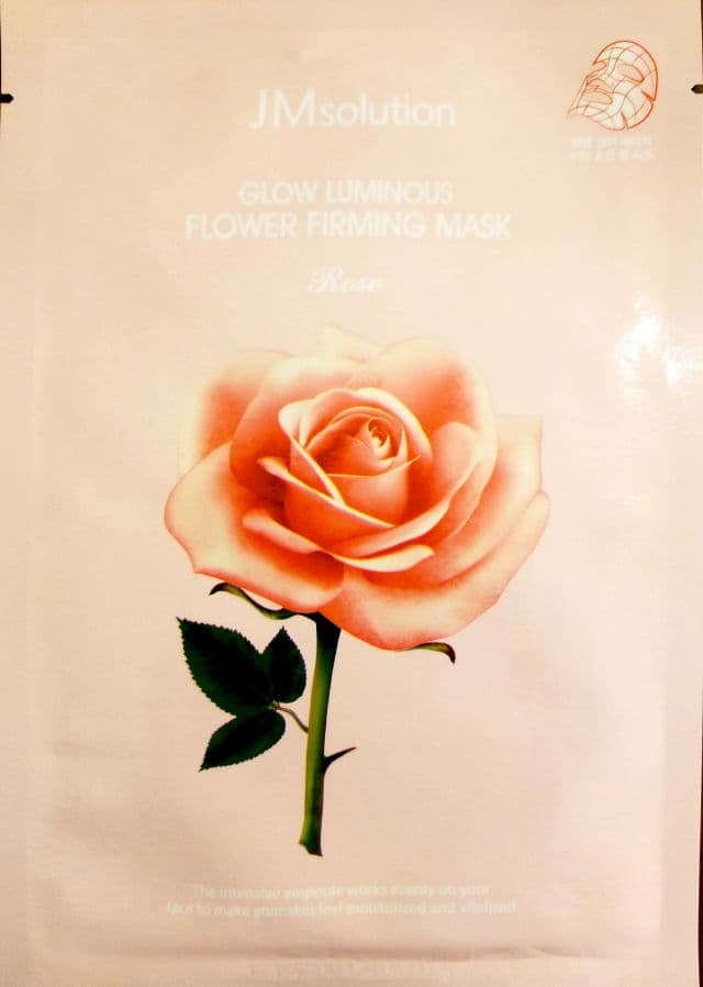 JMsolution Glow Luminous Flower Firming Mask Rose review photo by skintastica